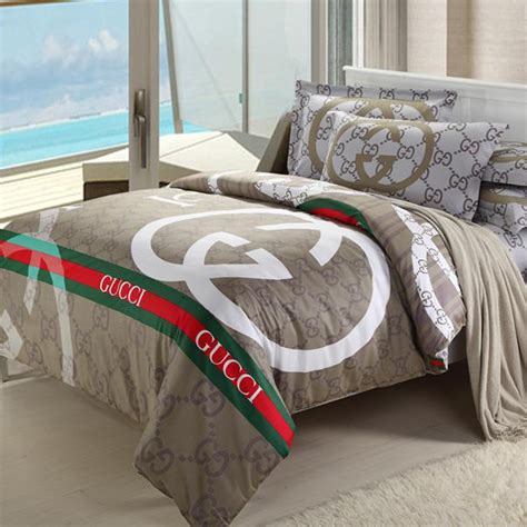 gucci bed sheet|Gucci sheets for queen size.